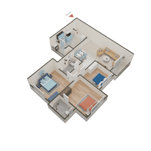 Ekta Tripolis Phase II 3D 2