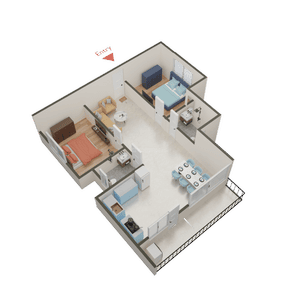 SLS Square 3D 2