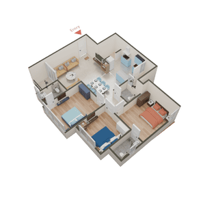 Mahadev Residency 3 3D 2