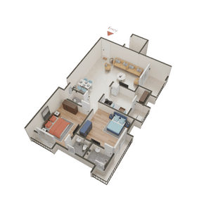 Iscon Flower 3D 2