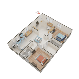 Dhyanish Lake Front 3D 2