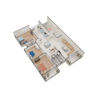 Vraj Vrundavan Heights 3D 2