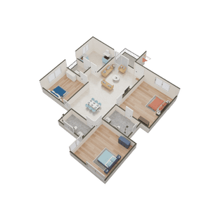 Uniworth Tranquil Villas 3D 1