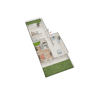Omaxe Royal Residency, Rose Ville 3D 4