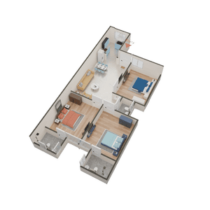Unique New Town 3D 2