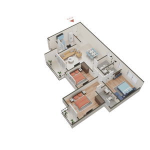 Gallery Cover Pic of Prestige Meridian Park Phase II