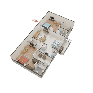 Indraprastha Residency 3D 2