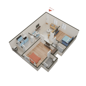 Gallery Cover Pic of AIR Pancham Apartment 1
