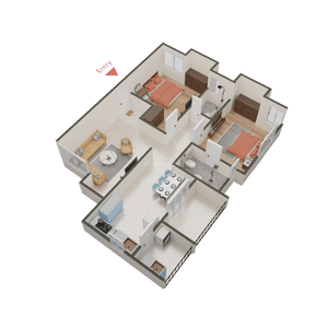 Patki Joshi Vishwa Vastu Apartments 3D 2