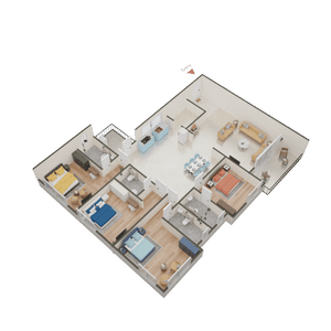Shree Infra Riverview Heights Building C1 3D 2