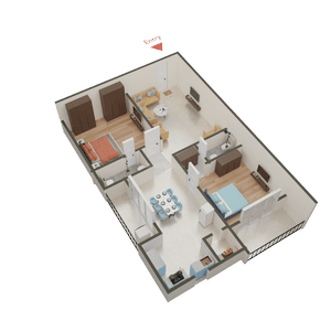 Sahasvi Park View Residency 3D 2
