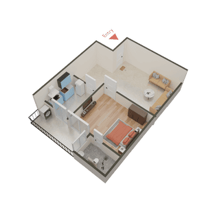 Maggie Infracon Suvidha Homes 3D 3