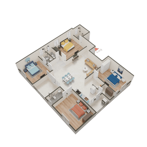 Shreeji Elegance BlocK A 3D 2