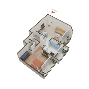 Vikram Rachna Towers 3D 1