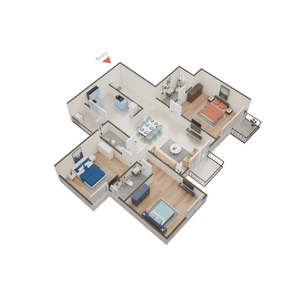Godrej Hillside 2 3D 1