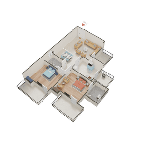 Dwarkadhish Aravali Heights 3D 2