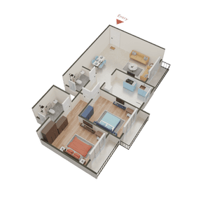 Shristi Residency Phase 1 3D 2