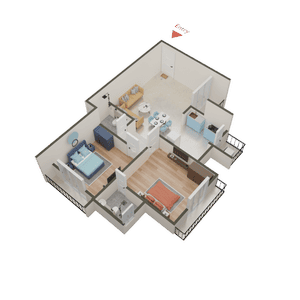 Poddar Palm Greens 3D 2