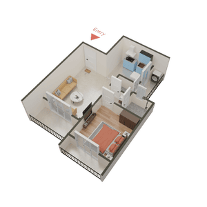 AK Taj Corner 3D 2