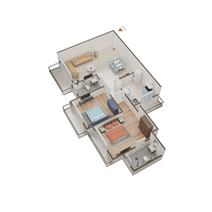Aqua Residences 3D 2