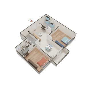 Indira Om Sai Residence 3D 2