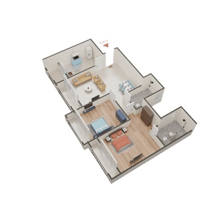 Hiranandani Eagleridge Wing A 3D 2