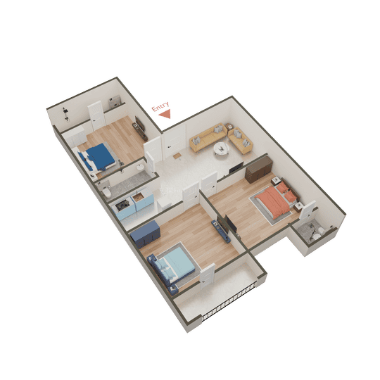 Maurya Enclave 3D 1