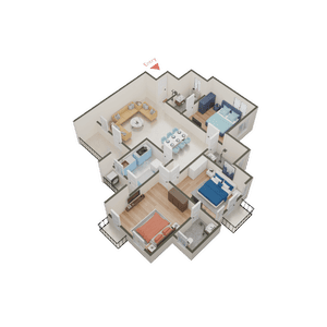 Rajmani Aashirwad Residency 3D 2
