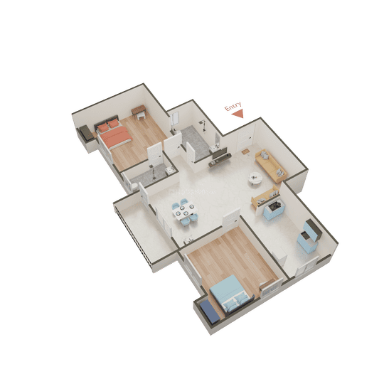 Thejomayam Apartment 3D 1