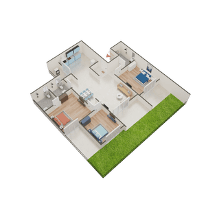 Majestique Signature Towers Building No B Wing B6 3D 1
