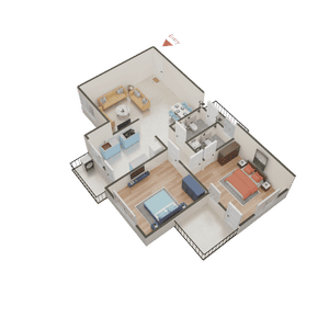 Kalpataru Shri Nalini Krishna Puram 3D 2
