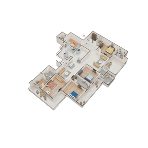 Marbella Twin Towers 3D 2