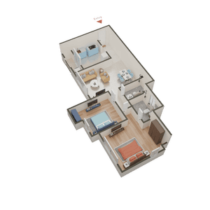 Piramal Vaikunth Cluster 4A 3D 2