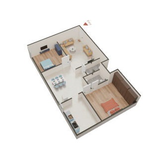 Gallery Cover Pic of The Garden View Apartments