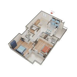 Shubham Gold Homes A B C And D 3D 2