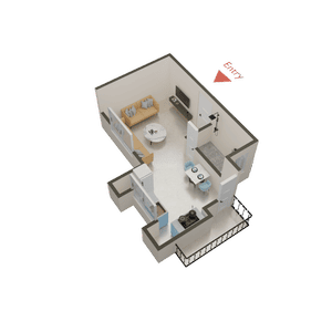 RMT Shiv Pushpa Heights  3D 2