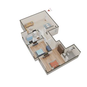 Hiranandani Castle Rock A And B Wing 3D 2