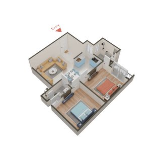Srijee Saraswati Smart Homes 3D 2