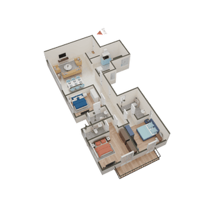 Sheth Beaumonte Tower B Phase 1 Building No 10 3D 2