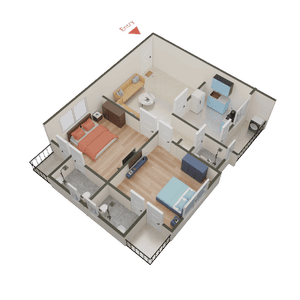 Scope Giriraj Apartment 3D 2