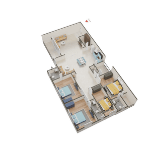 Siddhchakra Sabarmati Saral Residency 3D 2