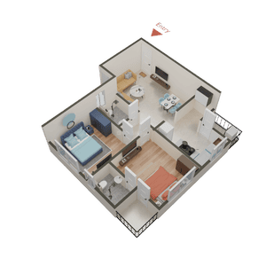 B Anand Square 3D 2