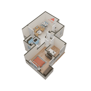 Siddha Water Front Phase 1 3D 2