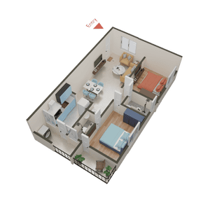 Unitech Blossoms 3D 2