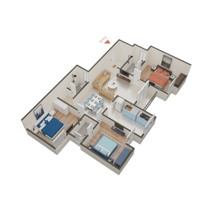 Gemini Magnolia 3D 2