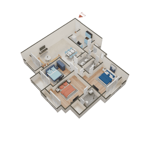 Ajmera Pristine 3D 2