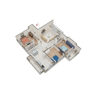 Desai Cyprus Oak 3D 2