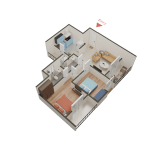 Kanifnath Archana Paradise Wing B 3D 2