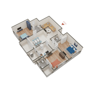 Cliffton Palladium 3D 2