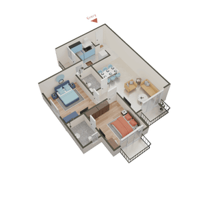 Mahindra Centralis Tower 3 3D 2